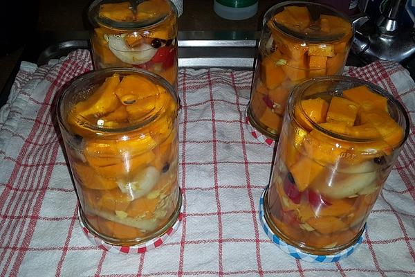 Canned Pumpkin Sweet – Sour and Spicy
