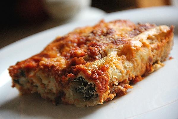 Cannelloni Con Bietola E Ricotta