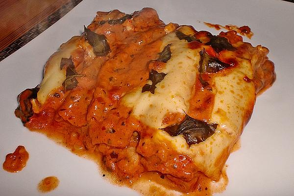 Cannelloni with Crabs