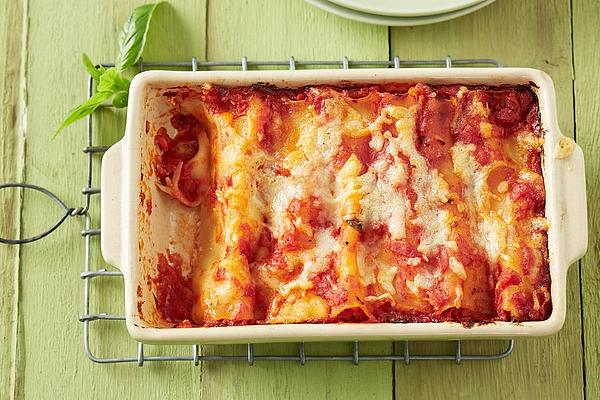 Cannelloni with Cream Cheese Filling