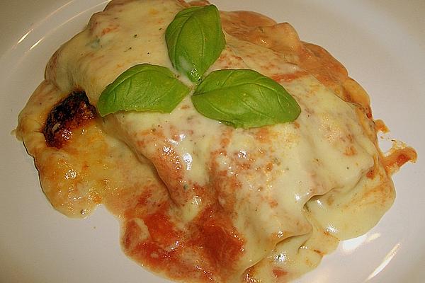 Cannelloni with Vegetable and Minced Meat Filling