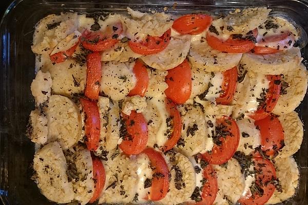 Caprese Dumpling Casserole