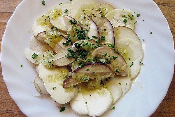 Carpaccio Of Porcini Mushrooms