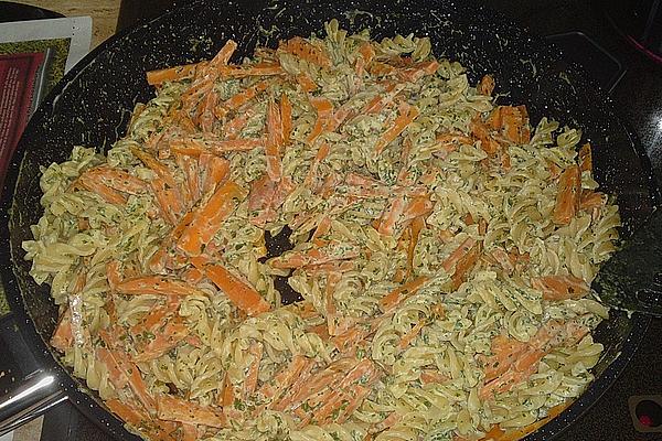 Carrot and Cream Cheese Noodles