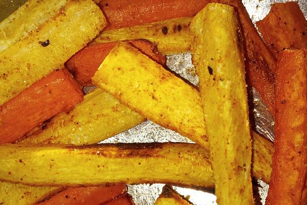 Carrot and Parsnip Fries