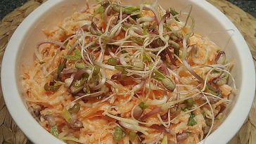 Glass Noodle Salad with Bean Sprouts