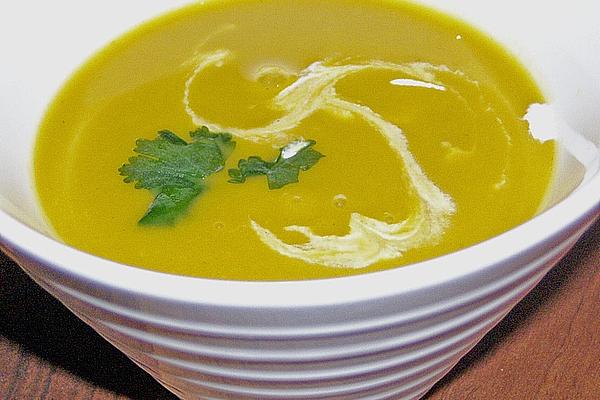 Carrot – Coriander Soup with Ginger