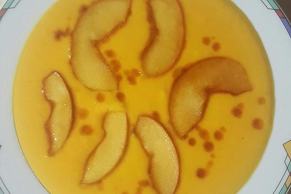 Carrot – Ginger Soup with Fresh Chervil