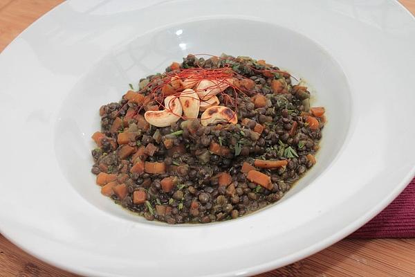 Carrot Lentils with Cashew Nuts