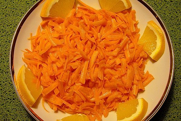 Carrot Salad with Orange Dressing