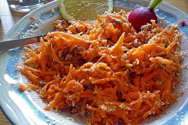 Carrot Salad with Wheat Germ