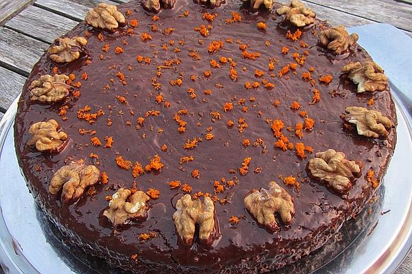 Carrot-walnut-orange Cake