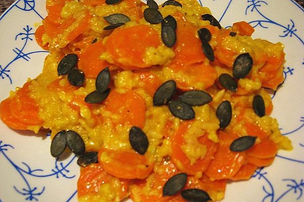 Carrots – Curry Pan with Pumpkin Seeds
