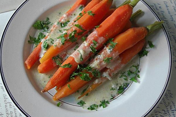 Carrots in Gorgonzola Sauce