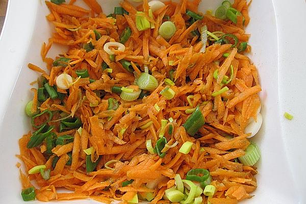 Carrots – Leek Salad