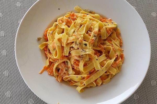 Carrots – Spaghetti with Hearty Sauce