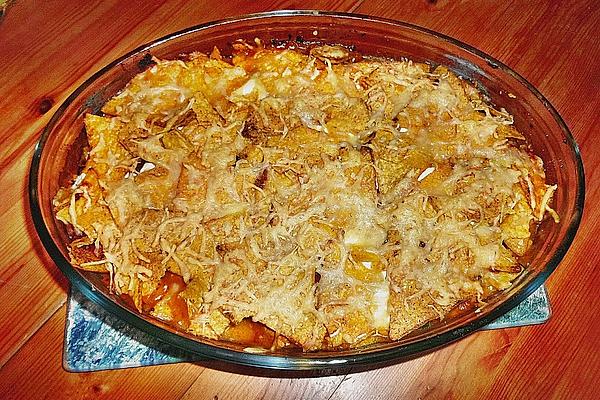 Casserole with Chicken and Tortilla Chips