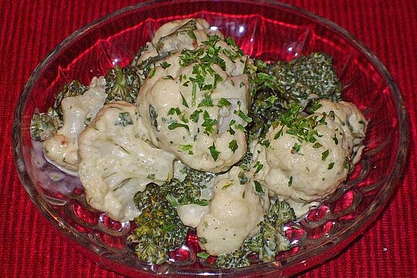 Cauliflower Broccoli Salad