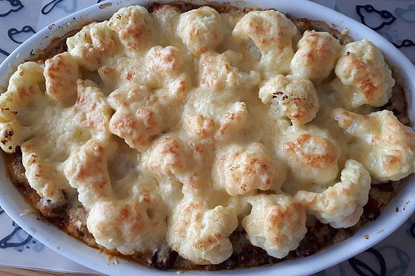 Cauliflower – Minced Meat – Casserole