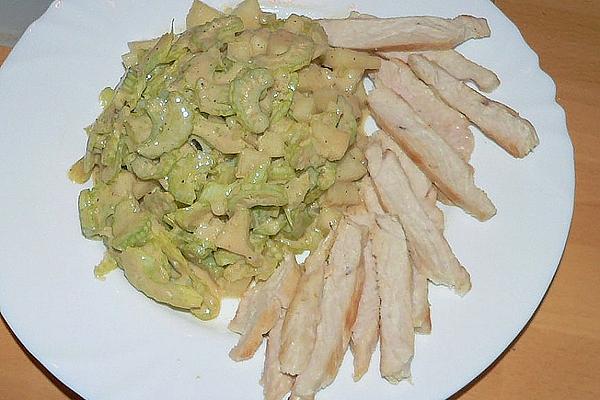 Celery Salad with Chicken Breast
