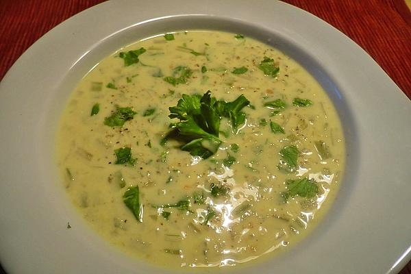Celery Soup with Red Lentils