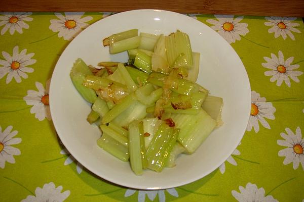 Celery Vegetables in Oil