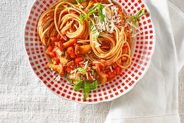 Chanterelle Spaghetti