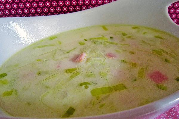Cheese Cream – Leek Soup