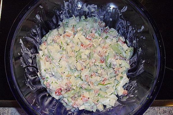 Cheese – Cucumber Salad