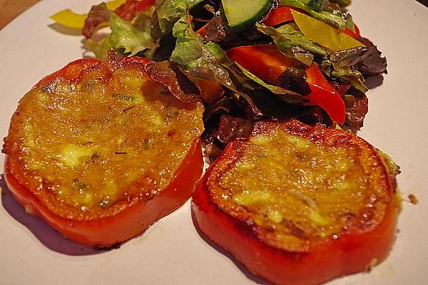 Cheese Omelette in Pepper Ring