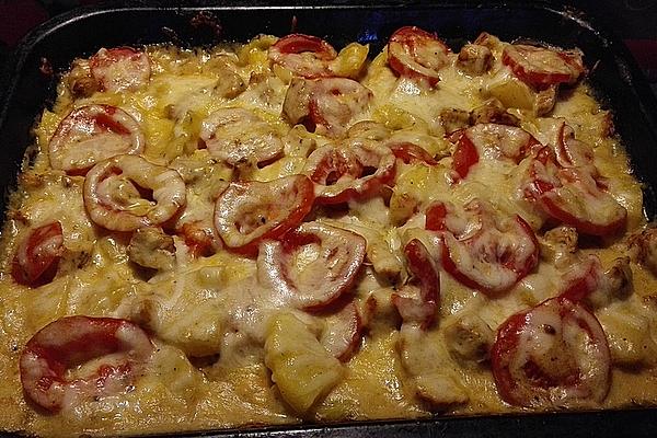 Cheese Potatoes with Poultry
