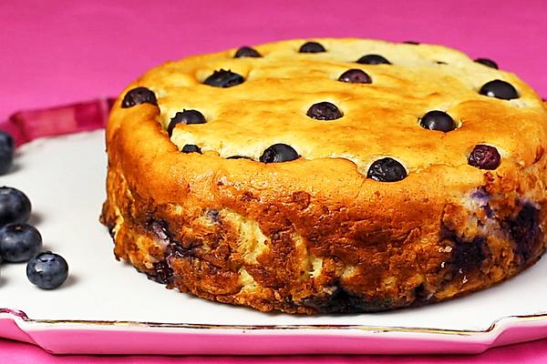 Cheesecake with Blueberries
