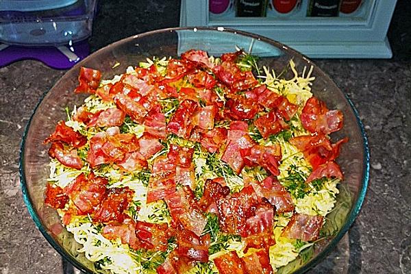 Chef Salad with Avocado and Bacon