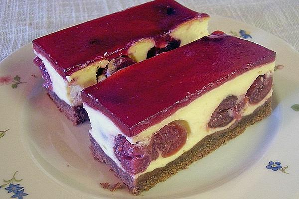 Cherries – Curd Cheese – Slices