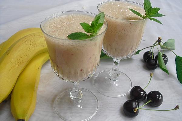 Cherry and Banana Shake