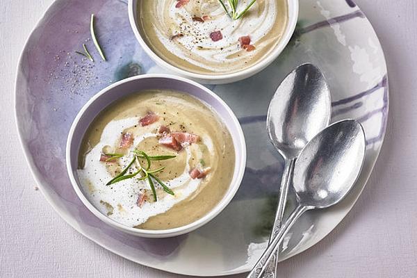 Chestnut Soup with Rosemary