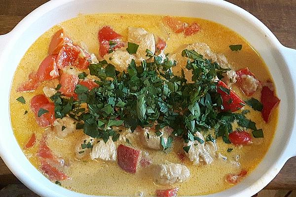 Chicken and Pepper Curry
