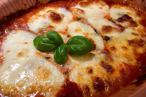 Chicken Breast Fillet Baked in Tomato Sauce with Mozzarella