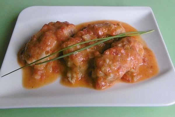 Chicken Breast in Ajvar Sauce