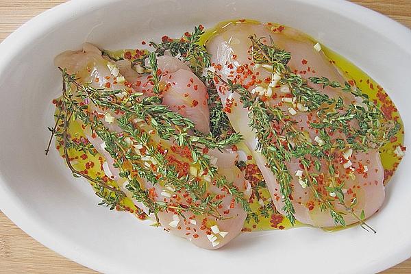 Chicken Breast in Thyme Marinade