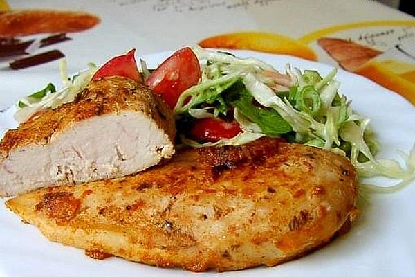 Chicken Breast in White Wine Marinade