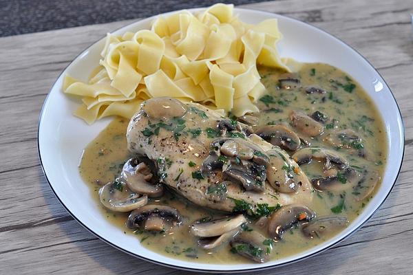 Chicken Breast with Mushroom Sauce