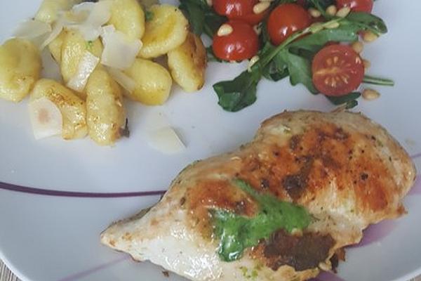 Chicken Breast with Rocket – Cream Filling