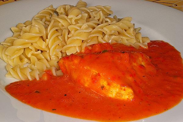 Chicken Breasts with Paprika – Cream Sauce