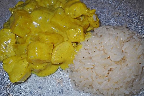 Chicken Curry with Mango and Banana