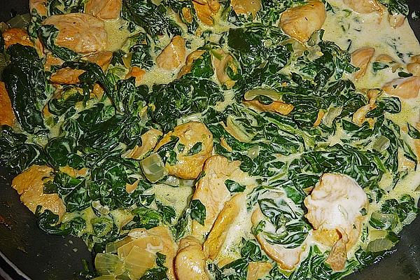 Chicken Curry with Potatoes and Spinach