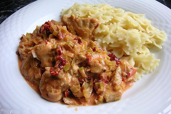 Chicken Fillet with Sun-dried Tomatoes