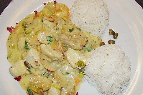 Chicken Fricassee for Gourmets