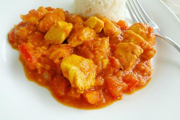 Chicken in Curry Tomato Sauce