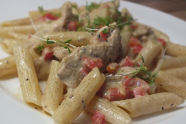 Chicken Noodle Pan with Lime Sauce